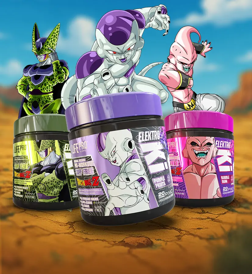 Life pro nutrition elektro ki caff free dragon ball z edition 400g - caffeine-free preset - performs like a super warrior