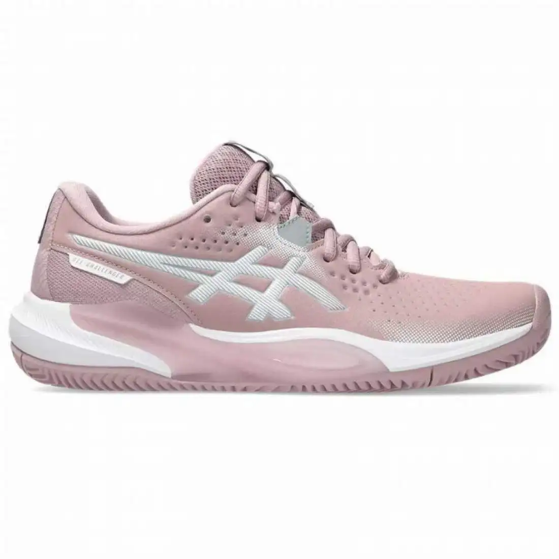 Zapatillas de Padel Asics Gel Challenger 15 Clay Rosa Gris Mujer