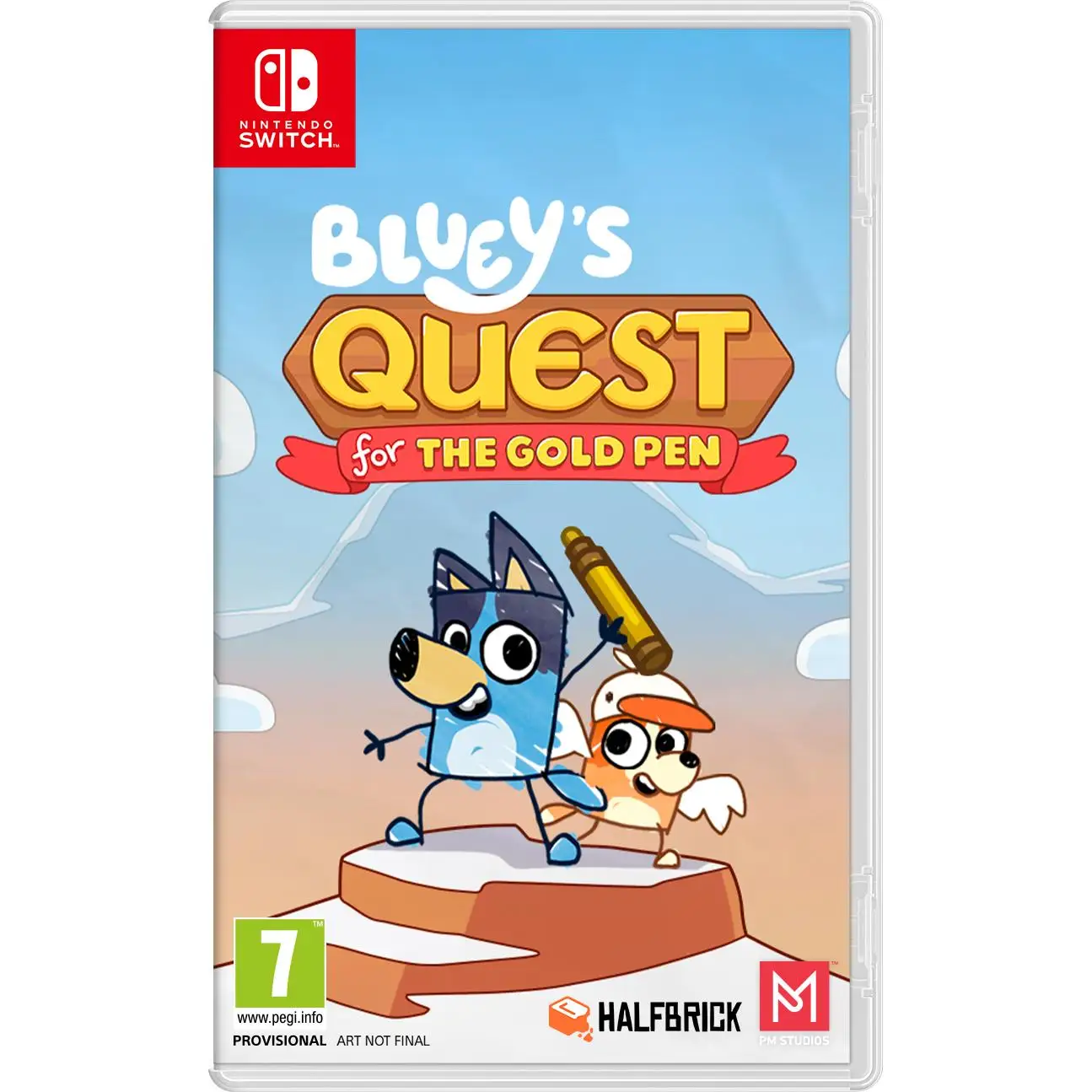 Blueys Quest for the Gold Pen - Nintendo Switch - Nuevo precintado -PAL España