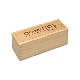 Dominó Competición Caja Madera Cayro Juego, mesa, entretenimiento, diversión, familia, amigos,