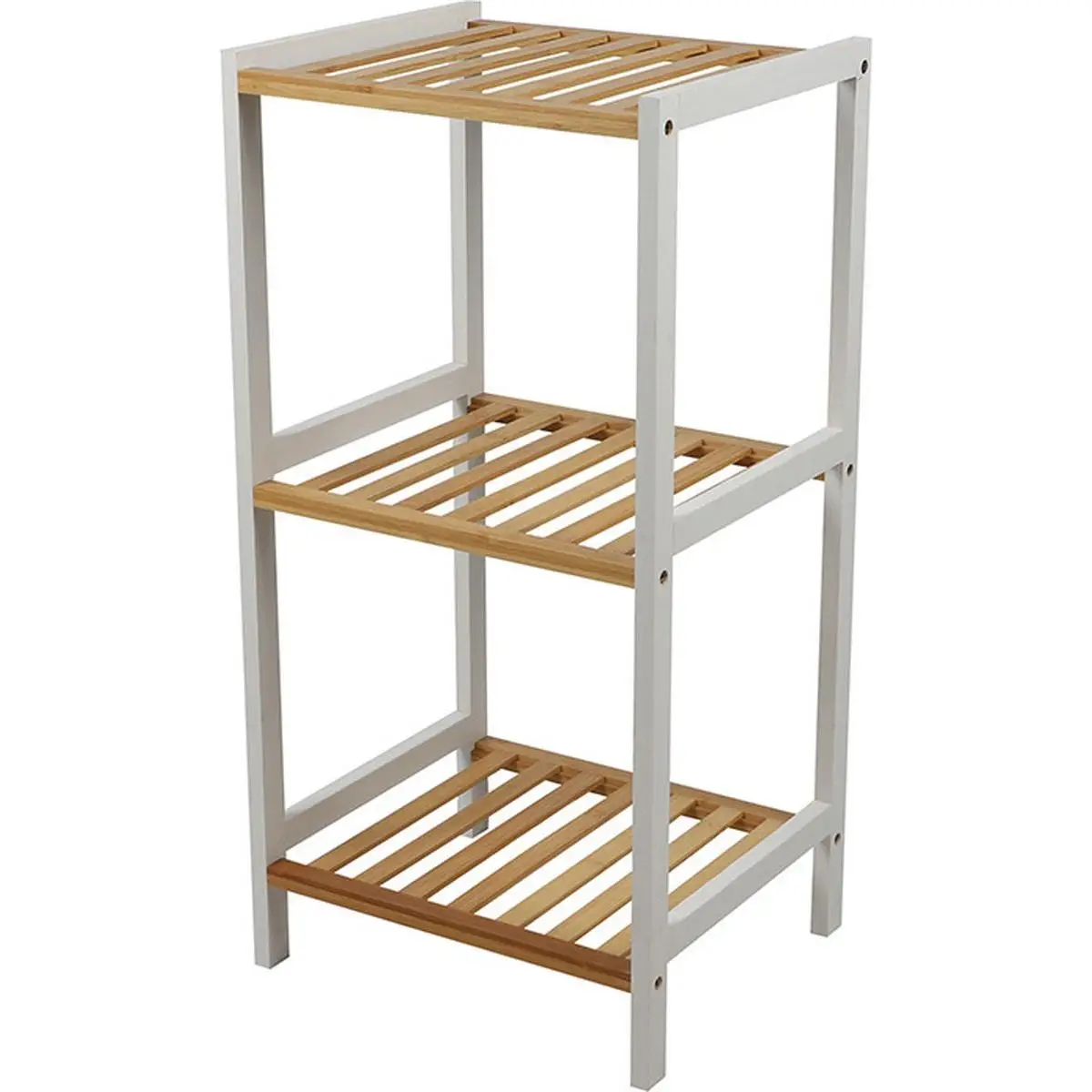 Maxia Market - Estanteria de Baño de 3 o 4 Estantes Bambú, Estantes de baño, Mueble de Baño