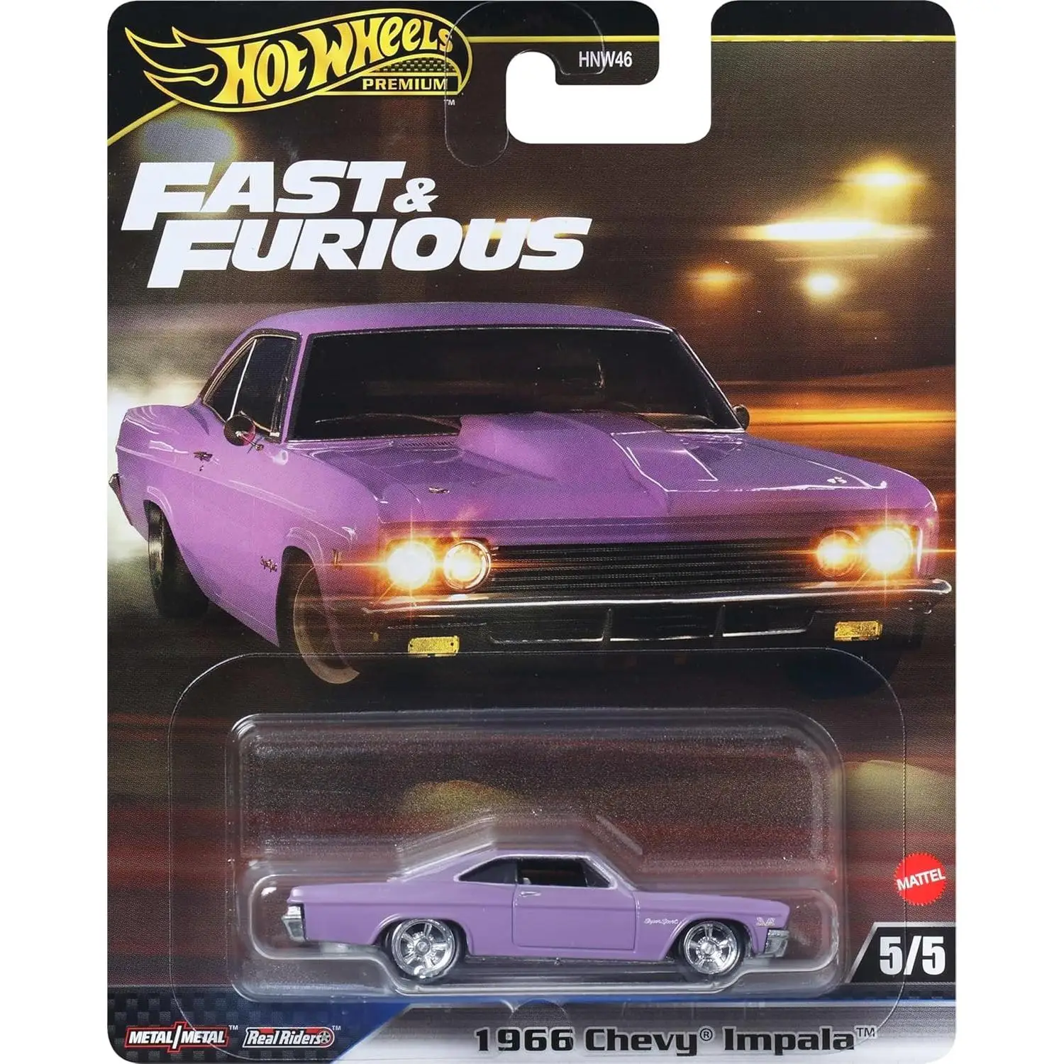Hot Wheels Premium Fast & Furious 1966 Chevy Impala 5/5