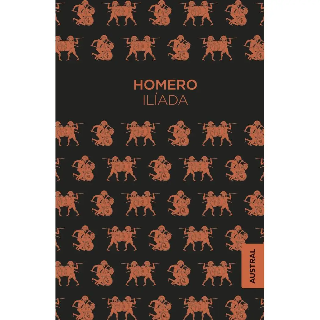 Libro ILIADA (T) Editorial AUSTRAL Tapa dura