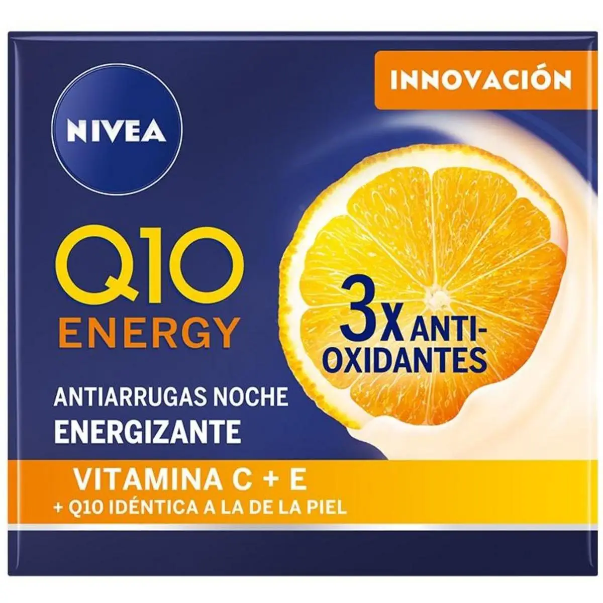 NIVEA Q10 ENERGY Crema de Noche Antiarrugas Energizante 50 ml