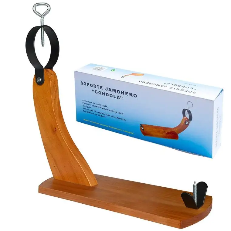 LD Morphling-Cuperinox Jamonero Profesional | Soporte Tipo Góndola | Base de Corte para Jamón Ibérico