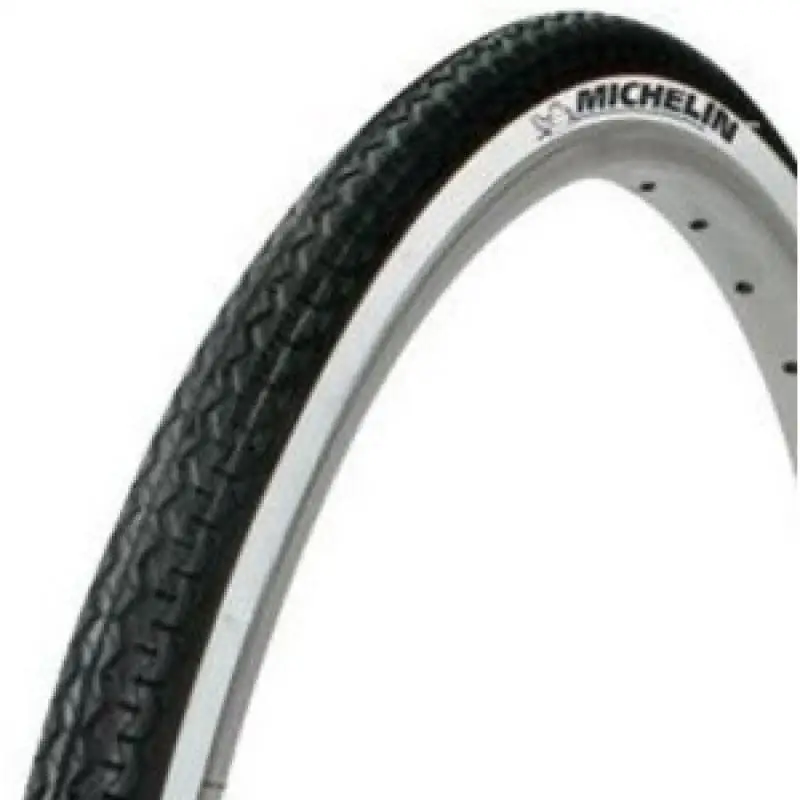 MICHELIN | Cubierta Urbana World Tour 650x35B 26x1 1-2 35-584 Negro-Blanco - Cubierta indicada para uso urbano y trekking