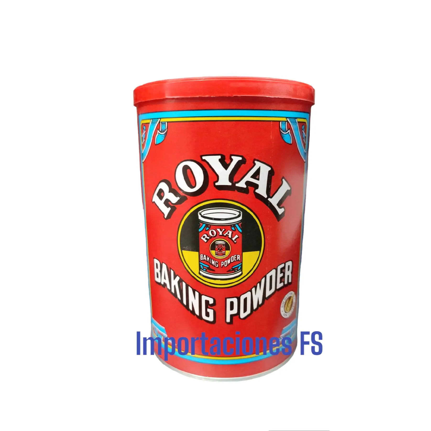 LEVADURA ROYAL 900GRS. - PREPARADO EN POLVO CON GASIFICANTES PARA HORNEAR - ROYAL BAKING POWDER.