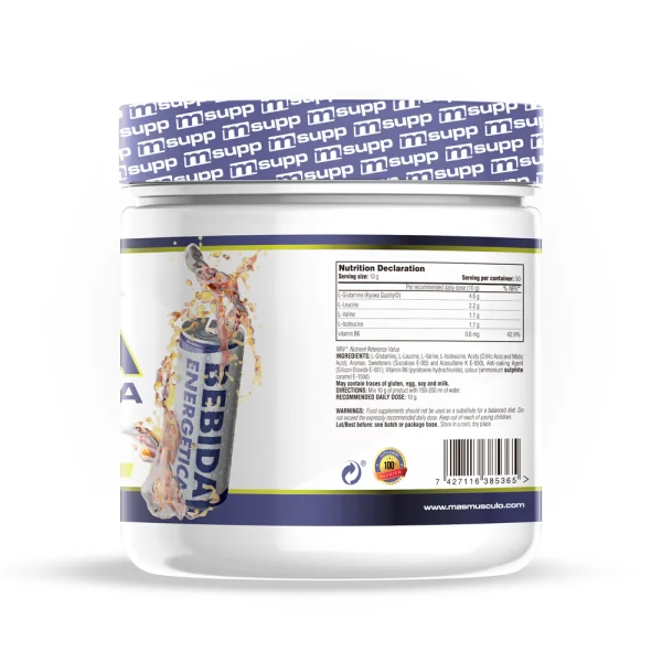 Bcaa + l-glutamine kyowa ®   - 500g mm supplements