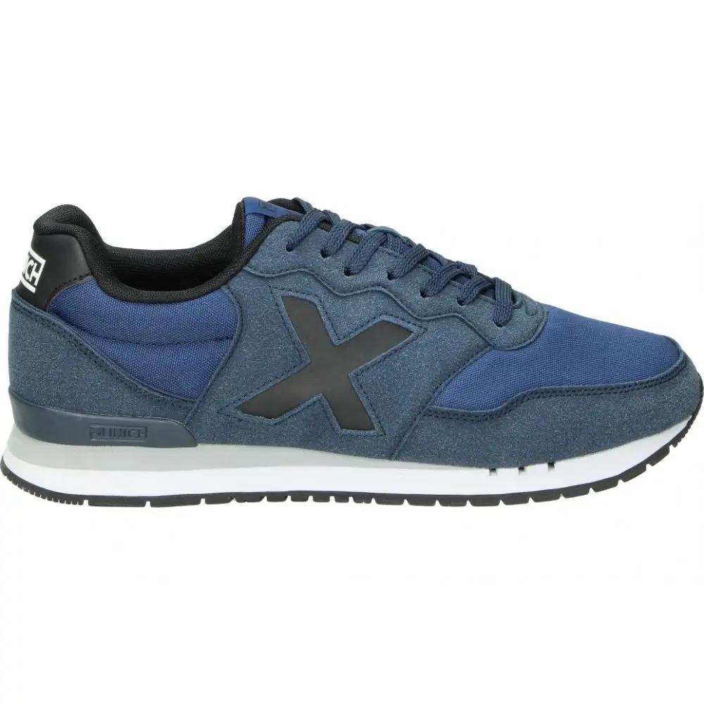 MUNICH | Munich Dash 04 men's sneakers-blue sports shoes with gray details-Sneaker with lace-up closure-Casual style-versatile-all-match-comfortable and high-quality-4150104 model