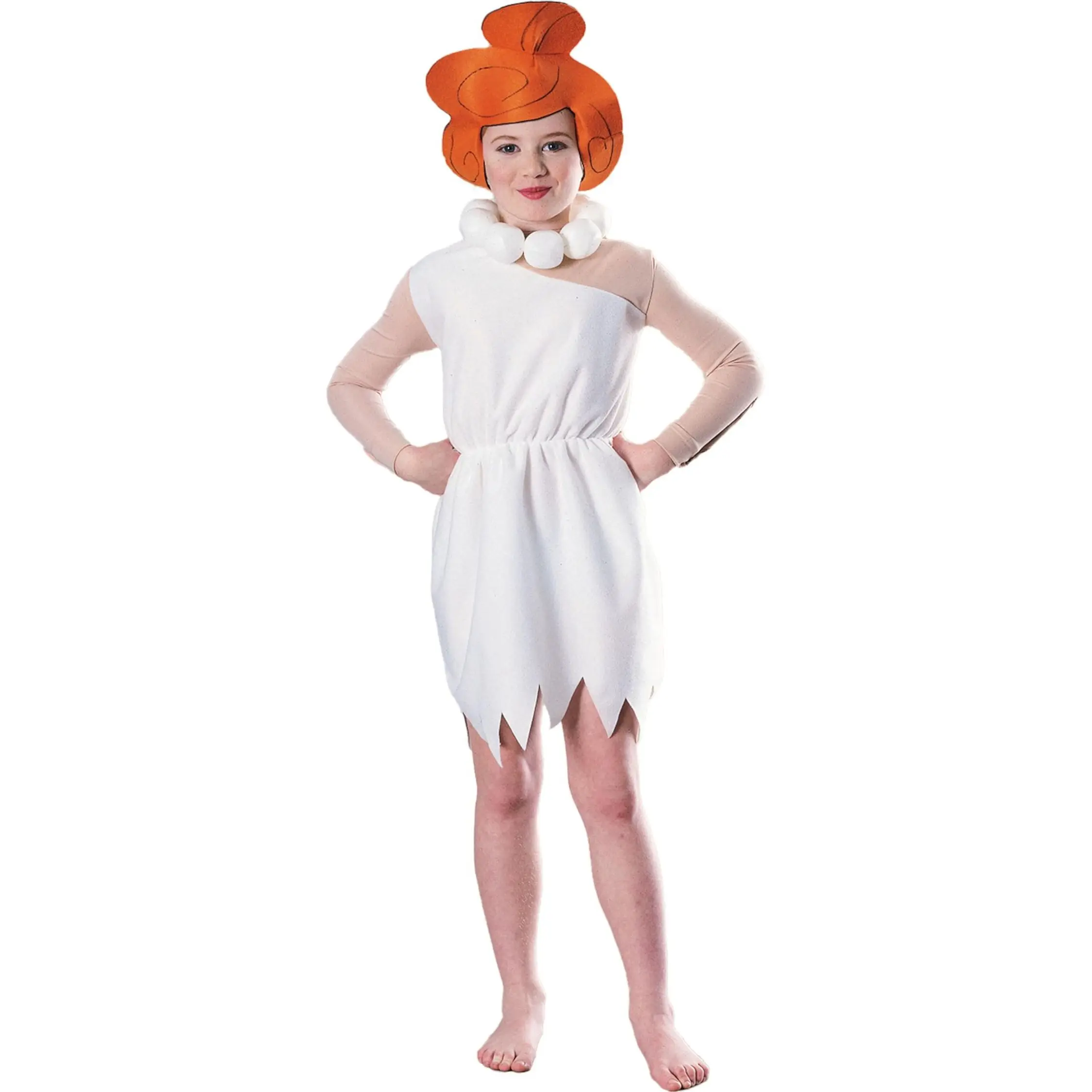 Rubies - Disfraz Wilma Flintstones Classic Infantil - Disfraz Personajes De Flinstones - Licencia Oficial Warner Bros - Disfraz Detalles Coloridos y Diseño Auténtico - Disfraz Wilma Flintstones