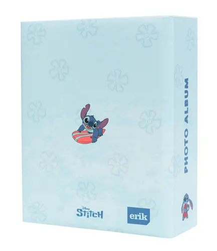 Stitch photo album Stitch kids gift 100 photos 10x15 cm blue Kiglam