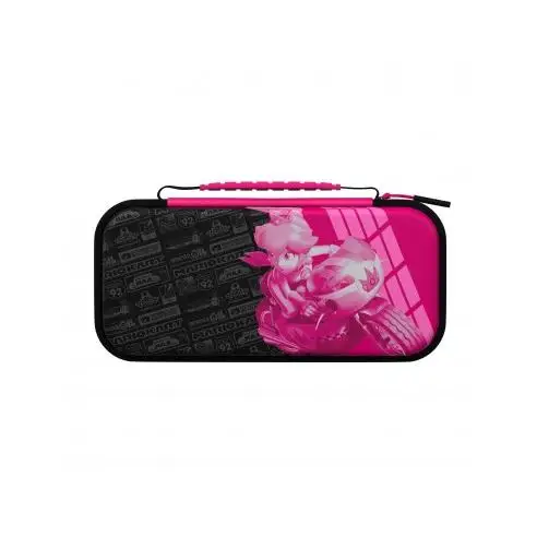 Funda Travel Case Glow Grand Prix Peach Licenciado Para Nintendo Switch