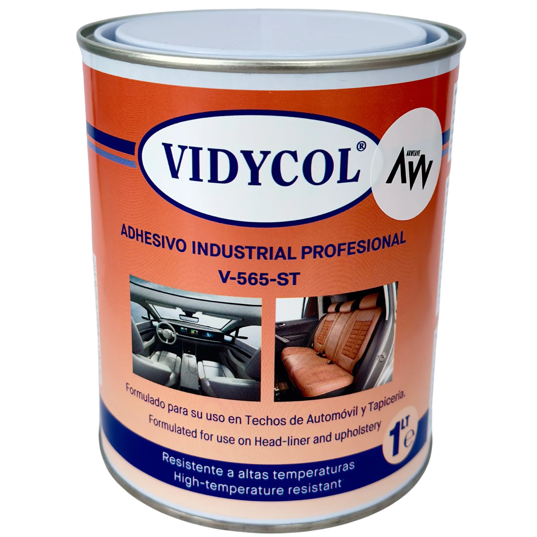 Pegamento resistente alta temperatura para tapicería y TECHO