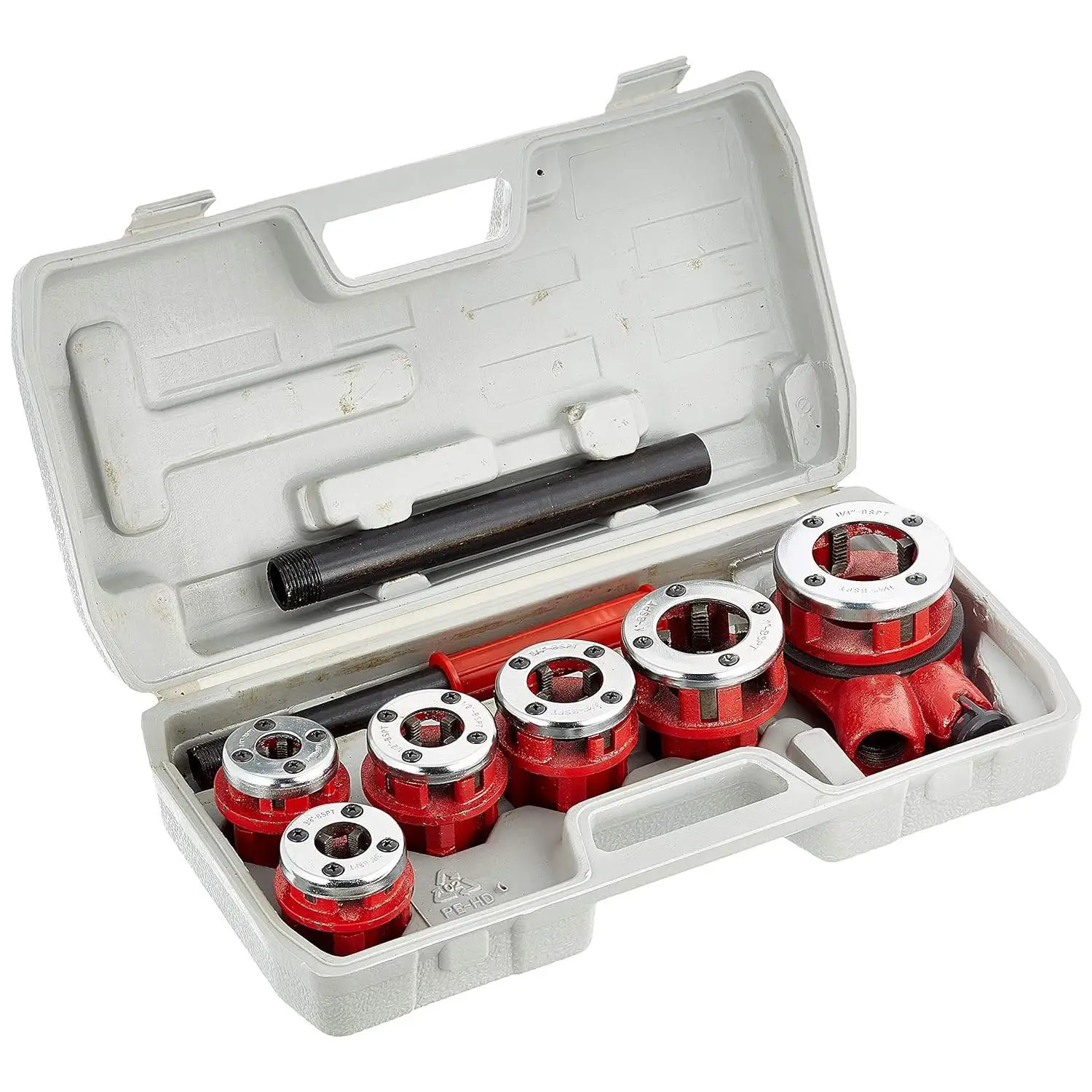 Mannesmann ratchet set M530-9 for pipes 9 pieces