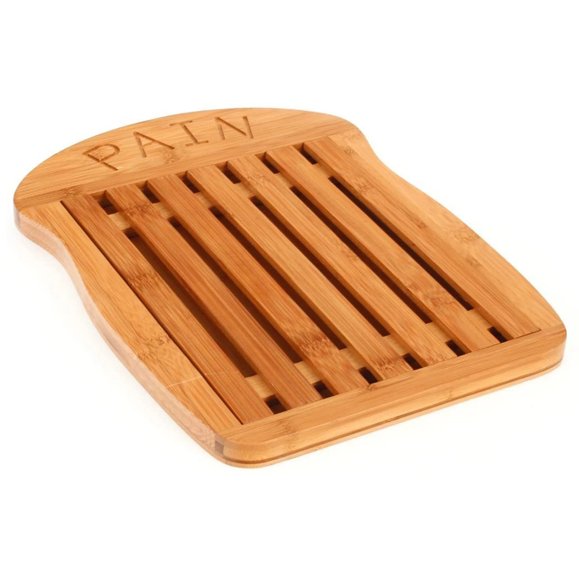 TABLERO PARA REBANADAS DE PAN EN BAMBÚ| L. 34 x D. 26 x H. 2 cm