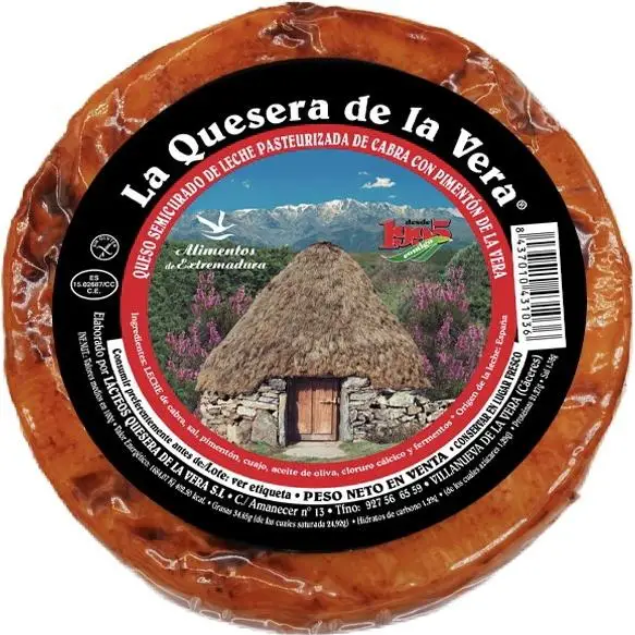 Queso Semicurado de Leche Pasteurizada de Cabra - Aprox. 600 gr - Delicioso sabor y textura irresistibles para disfrutar.