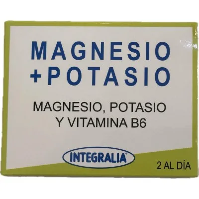Magnesium + potassium 60 capsules of integralia