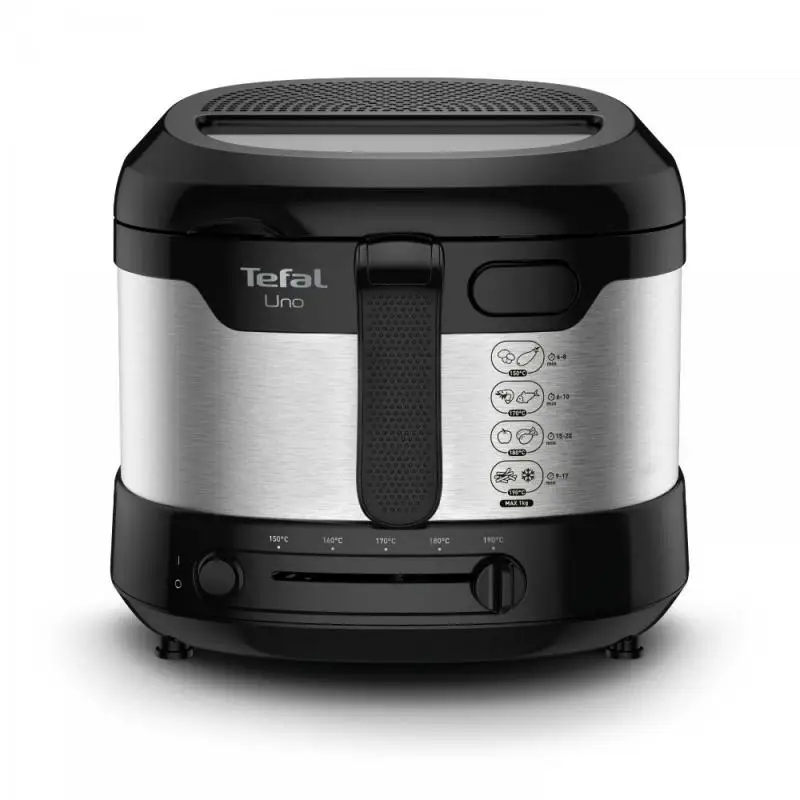 Tefal Uno FF215D single independent Fryer 1600 W black stainless steel