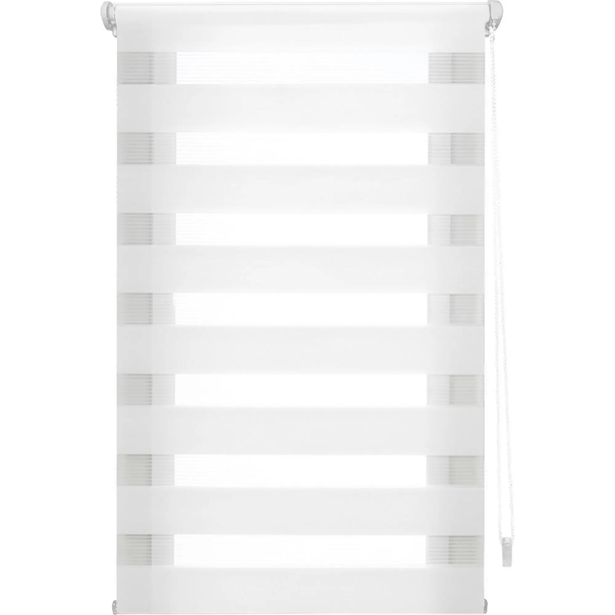 BLINDECOR  Estor Sin Herramientas Noche y Día Modelo Indus – Estor Enrollable sin Taladrar – Estor Ventana Easy Fix – Estor Enrollable Noche y Día para Ventana