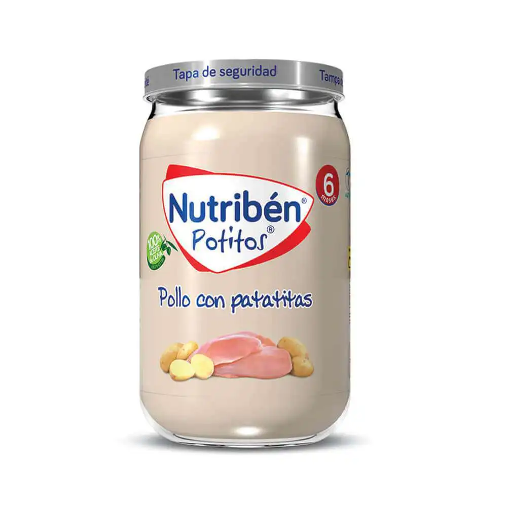 Nutribén Nutribén Potito 235 Gr Pollo Con Patatitas