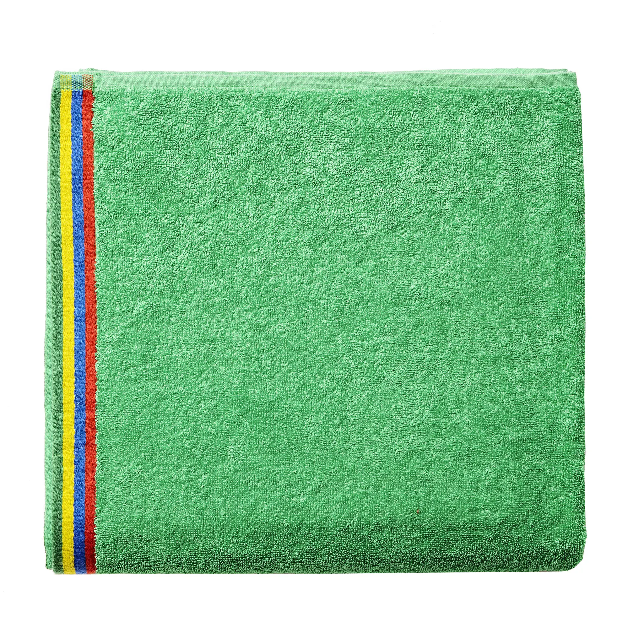 Toalla de playa de niño 70x140cm 450gsm 100% algodón verde kids CASA BENETTON