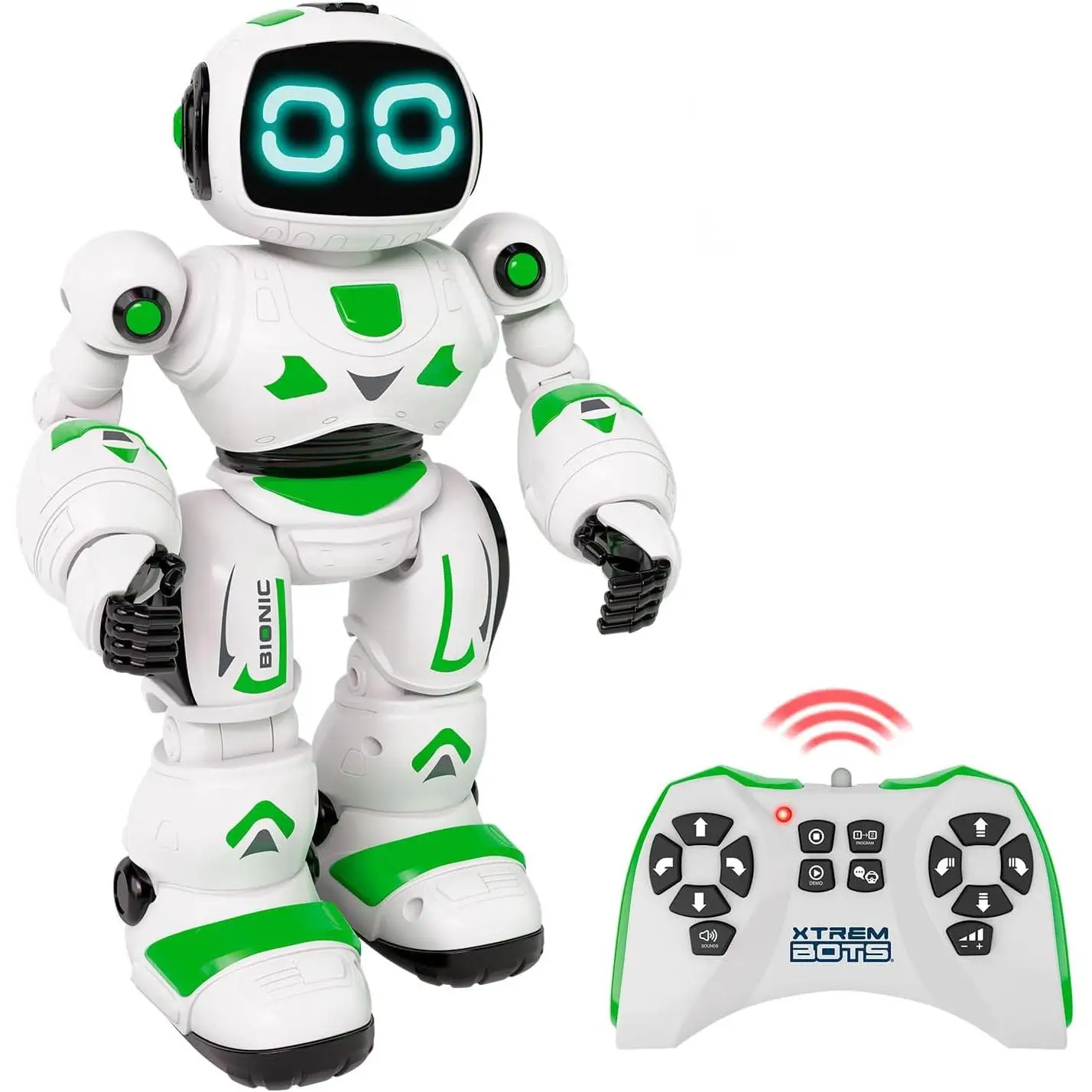 Xtrem Bots - Bionic | Robot toy | Toys children 5 years or more | Remote control and programmable Robot | Toys for children 5 6 7 8 years old | Robotics