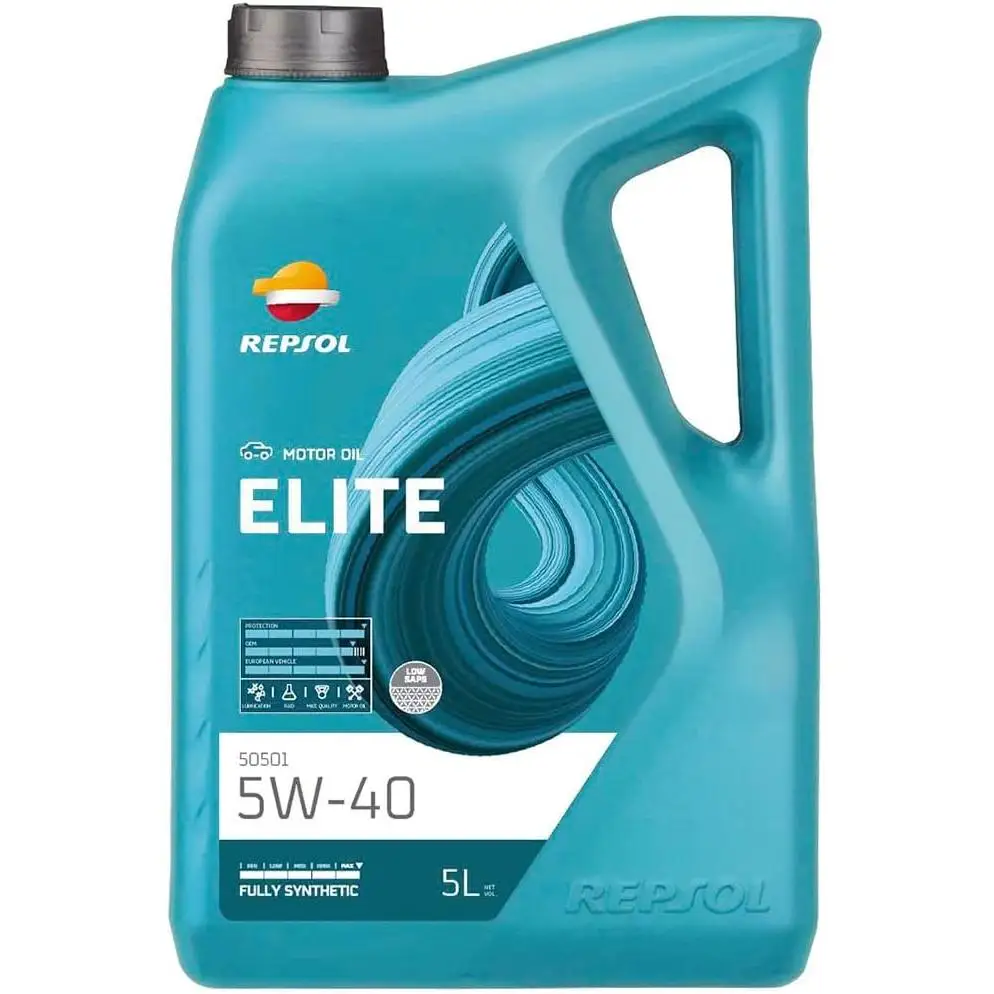 Aceite lubricante REPSOL sintético ELITE 50501 5W-40 5L