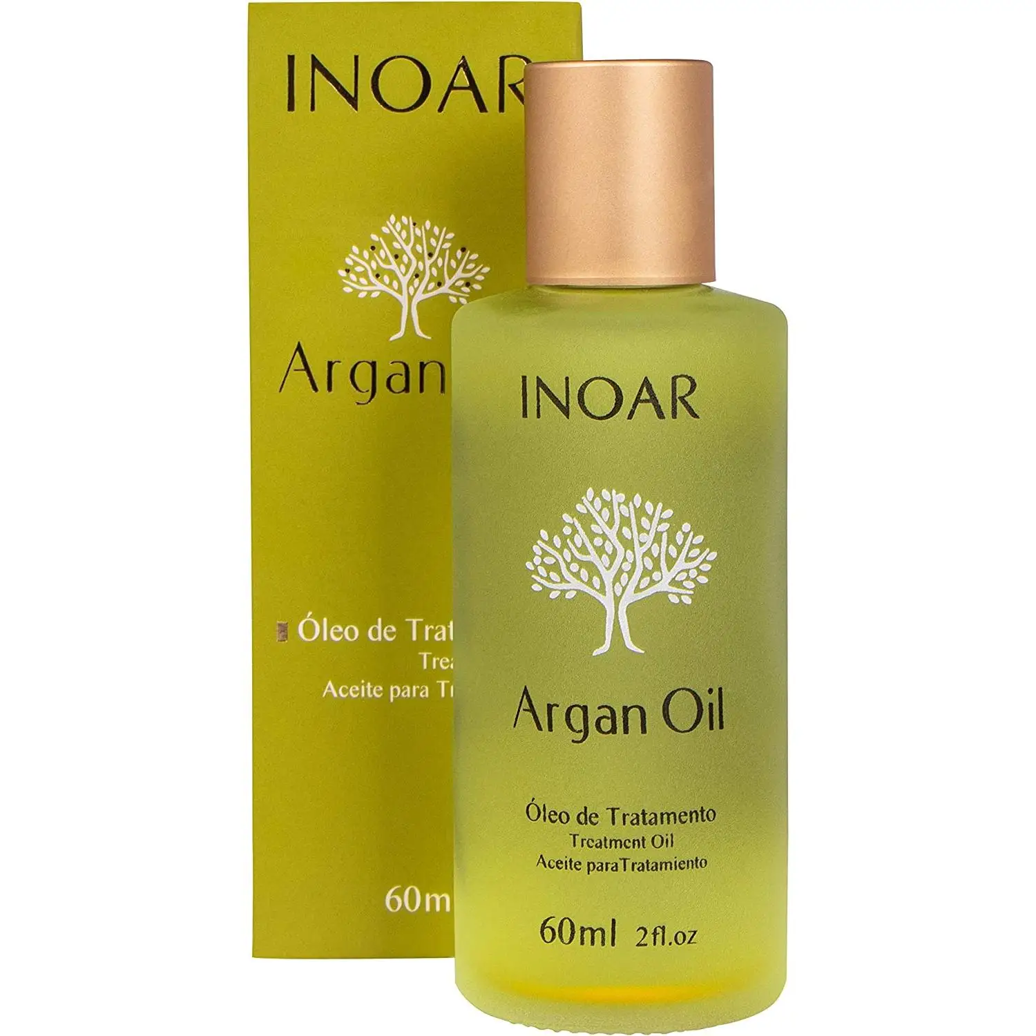 Inoar Aceite de Argán Hidratación y Protección Capilar - 60 mililitros