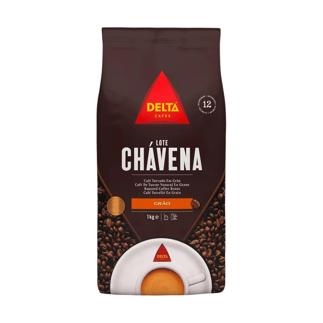 Café Delta Lote Chávena en GRANO- Café Portugués lleno de Intensidad y Sabor - 1 Kilo - QUMIR