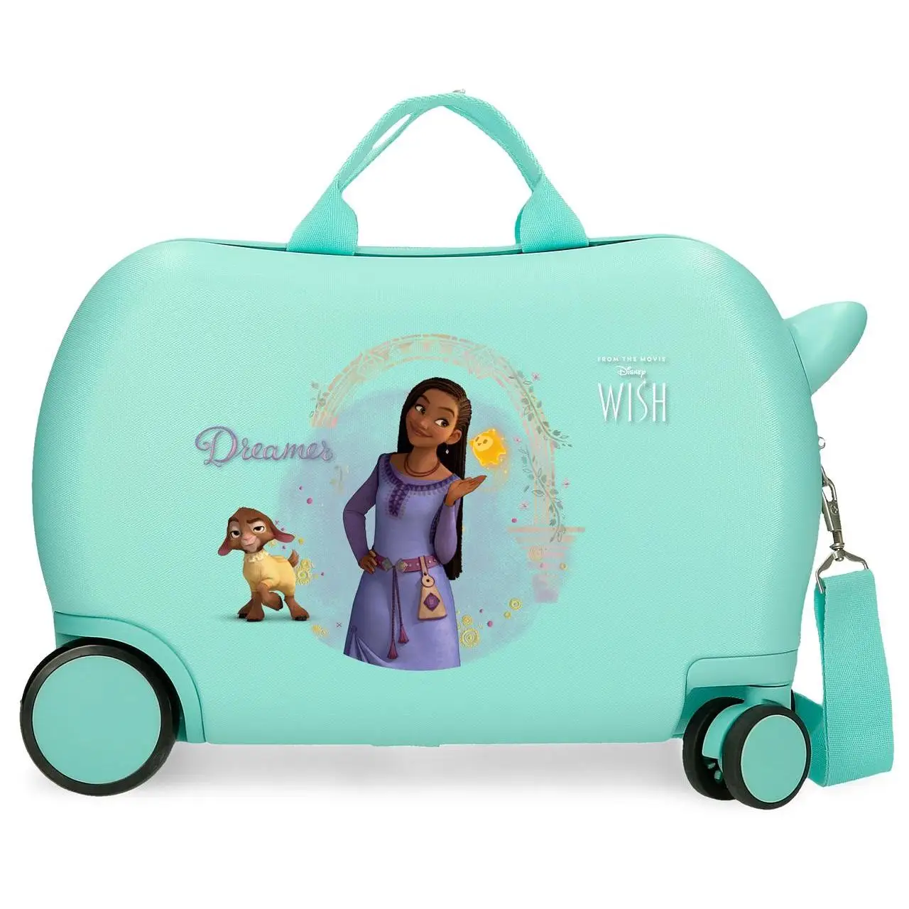 Disney Maleta Correpasillos ABS Rígida Wish Dreamer Azul