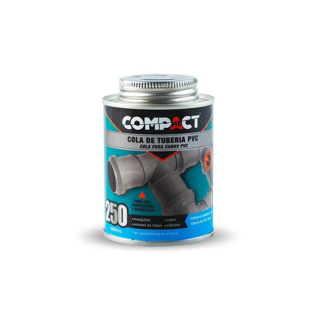 🟢 Cola Tubería Pvc Compact 250 ml