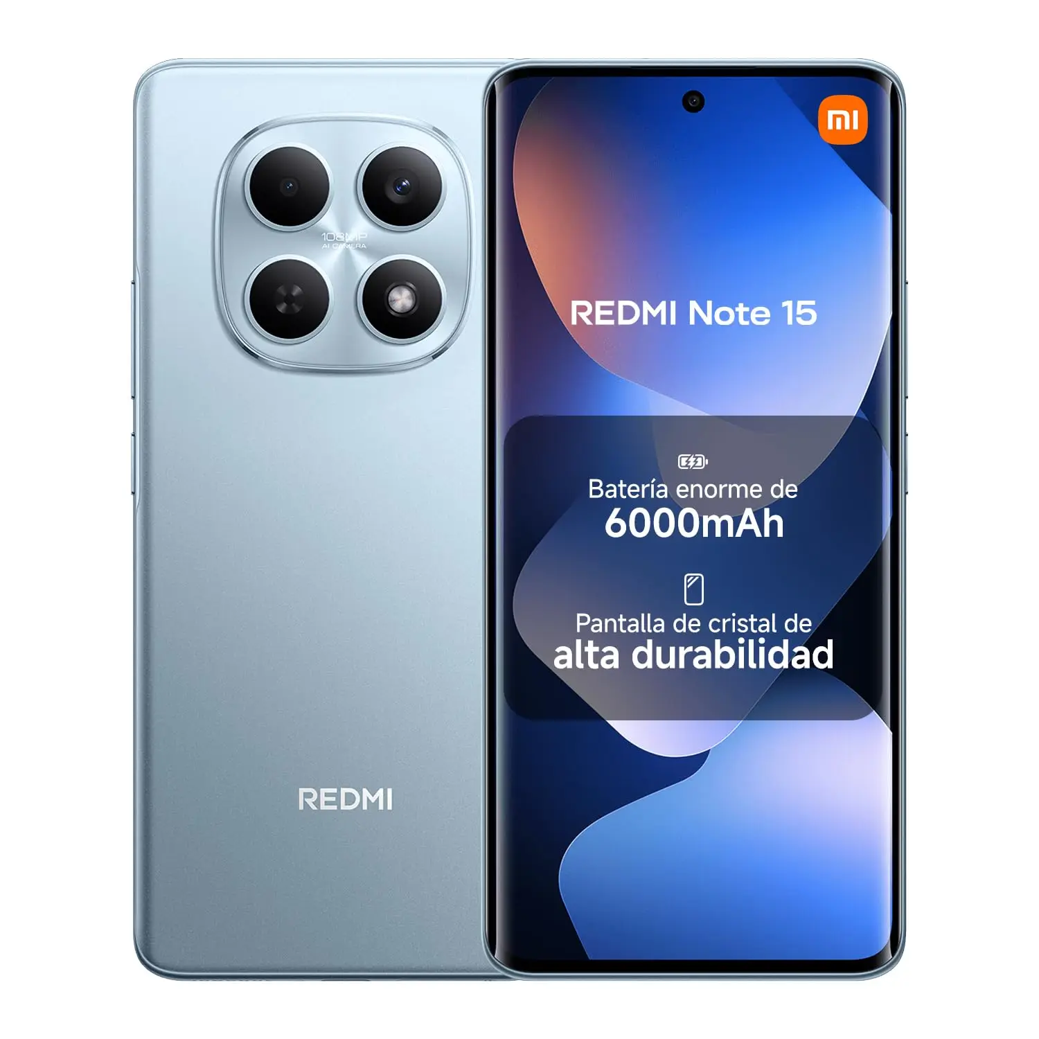 XIAOMI REDMI Note 15 128GB/256GB Teléfono Móvil | Pantalla AMOLED FHD+ de 6,77″ 120 Hz | Cámara 108MP | Batería 6000mAh | 4G |Cargador no Incluido(Versión ES) 4