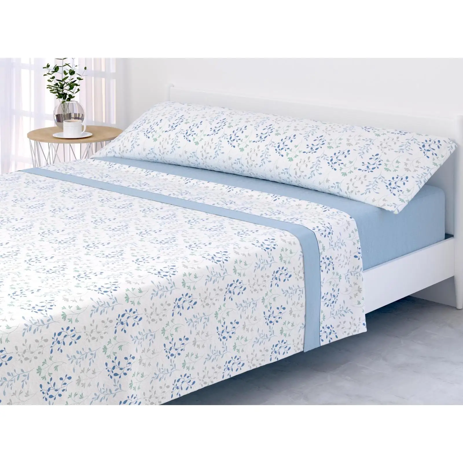 Sábanas de Invierno JIMENÉZ HOME: Juego 3 Piezas Pirineo Invierno Térmicas - Bajera Ajustable |