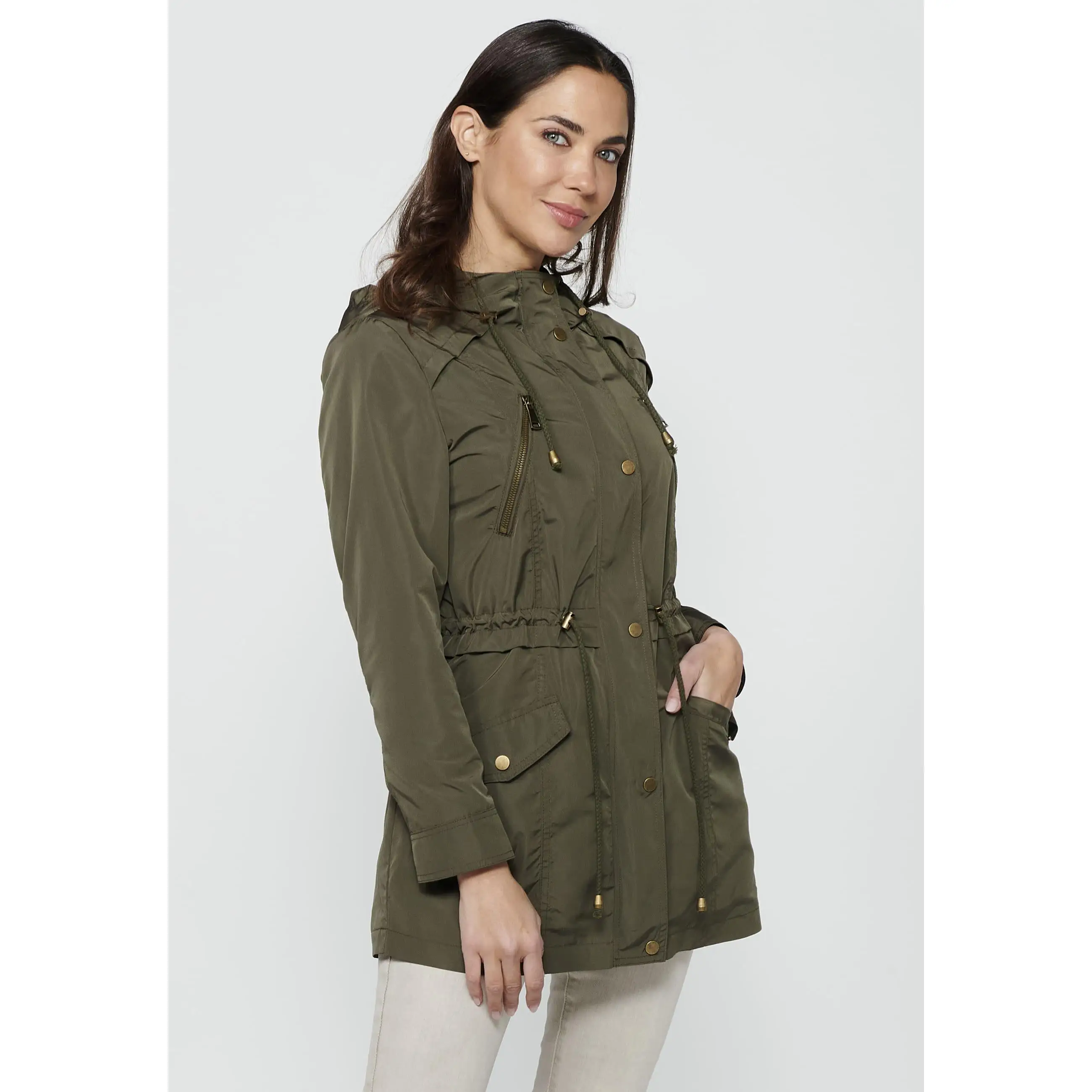 Koroshi Parka de mujer con capucha – Koroshi 2412JA69