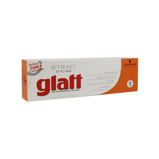 Schwarzkopf Mass Market Desrizante Strait Styling Glatt - Alisado Permanente para Cabello Rizado