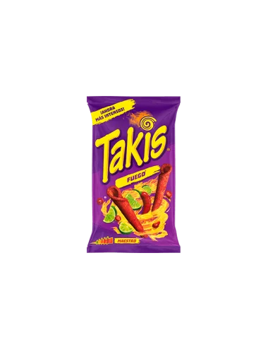 Takis HOT-fire maize spicy rolled 18 PCs 90GR master