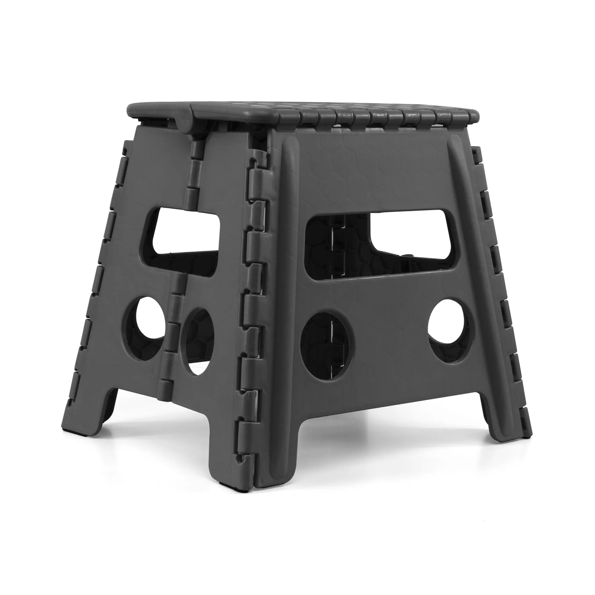 Taburete Plegable Multiusos The Secret Home - Escalera Antideslizante para Cocina o Baño - Reposapiés para Niños - 32x36,5x29 Cm - Soporta 150 Kg