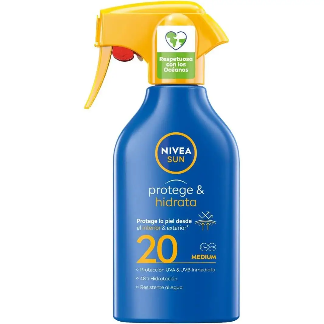 NIVEA SUN Protege & Hidrata Spray Solar,protector solar,SFP20 270ML