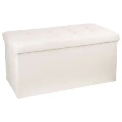 Factory Cuadros Baúl Plegable Doble Capacidad LYSANDRE Beige - Cuadros