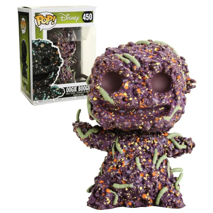 Funko Pop figure! Disney Nightmare Before Christmas Oogie Boogie Model 450 | 32838-Original-Collectible Miniature Figures for Display-Gift Idea-Official Merchandise-Toys for Children