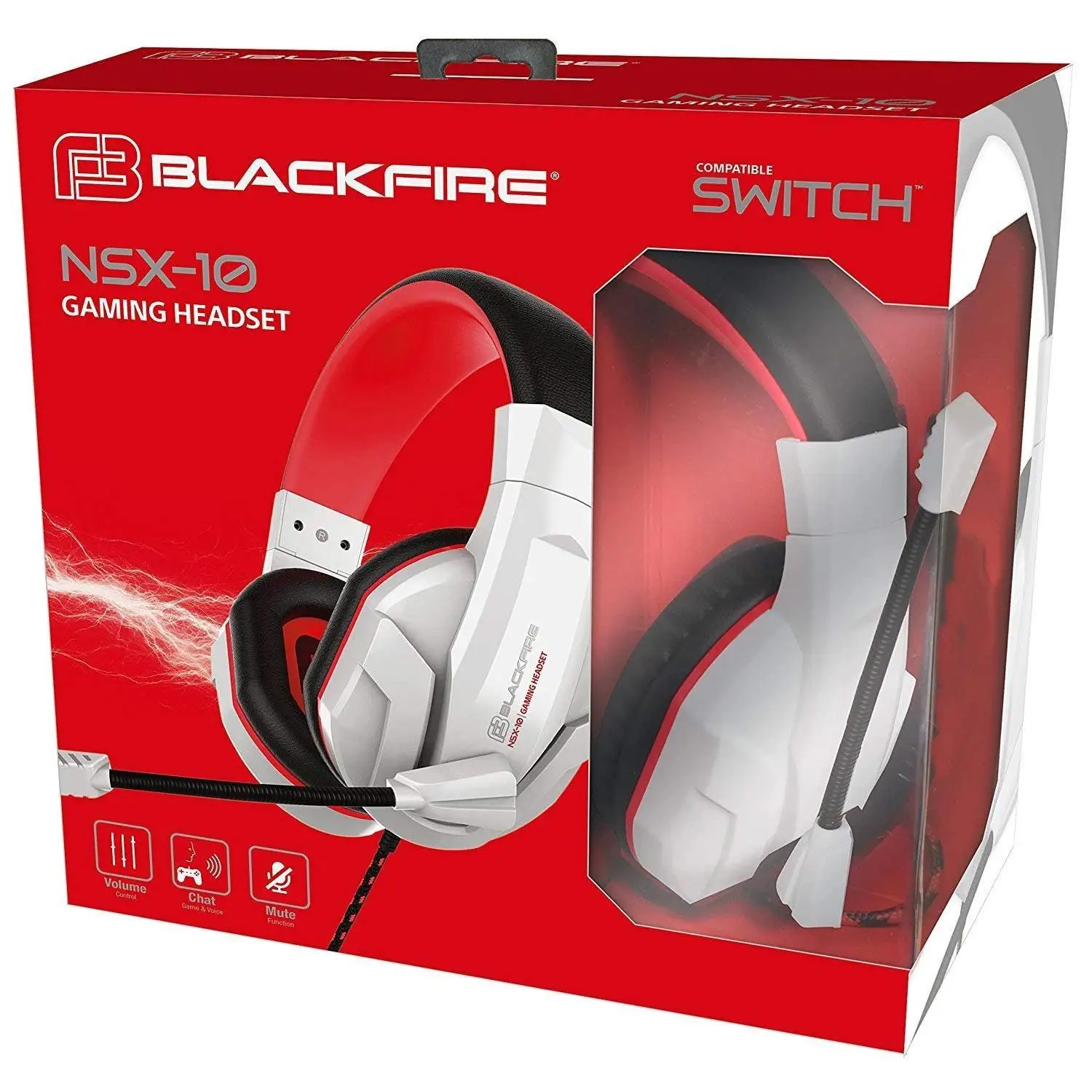 Nsx-10 Blackfire Nintendo Switch headset (Spanish Edition)