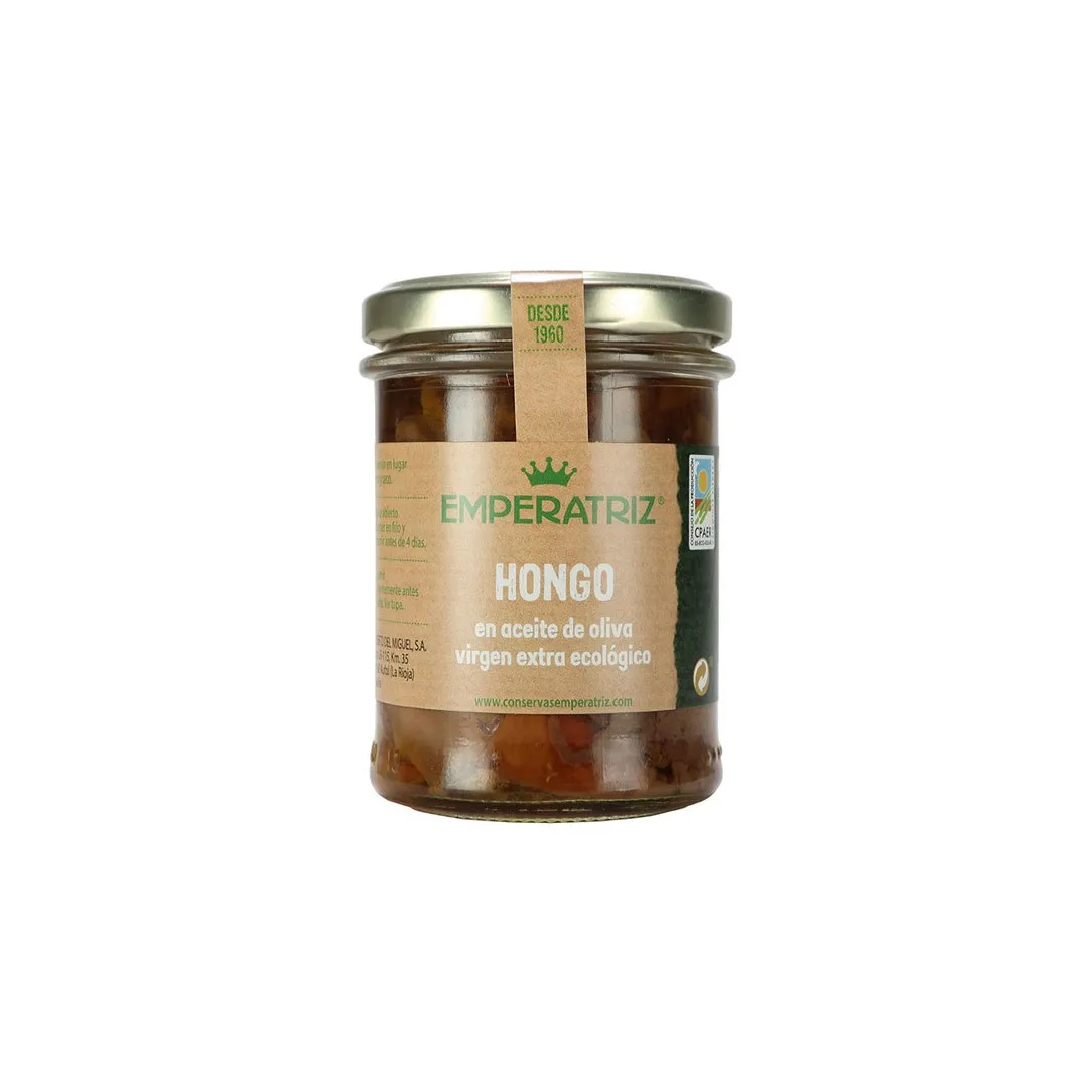 Hongo boletus edulis en aceite de oliva bio 212ml Emperatriz
