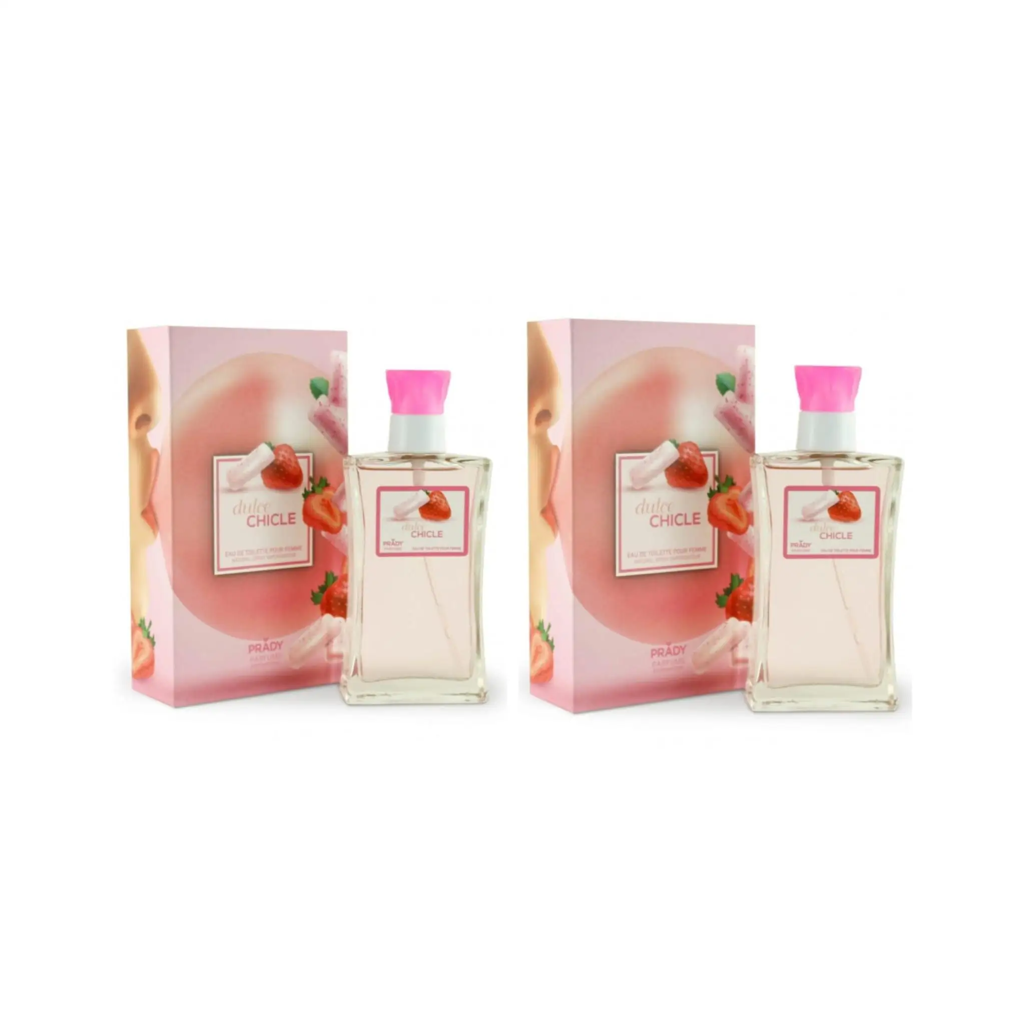 2 UNIDADES 85 ML Dulce chicle 85 ml. Prady