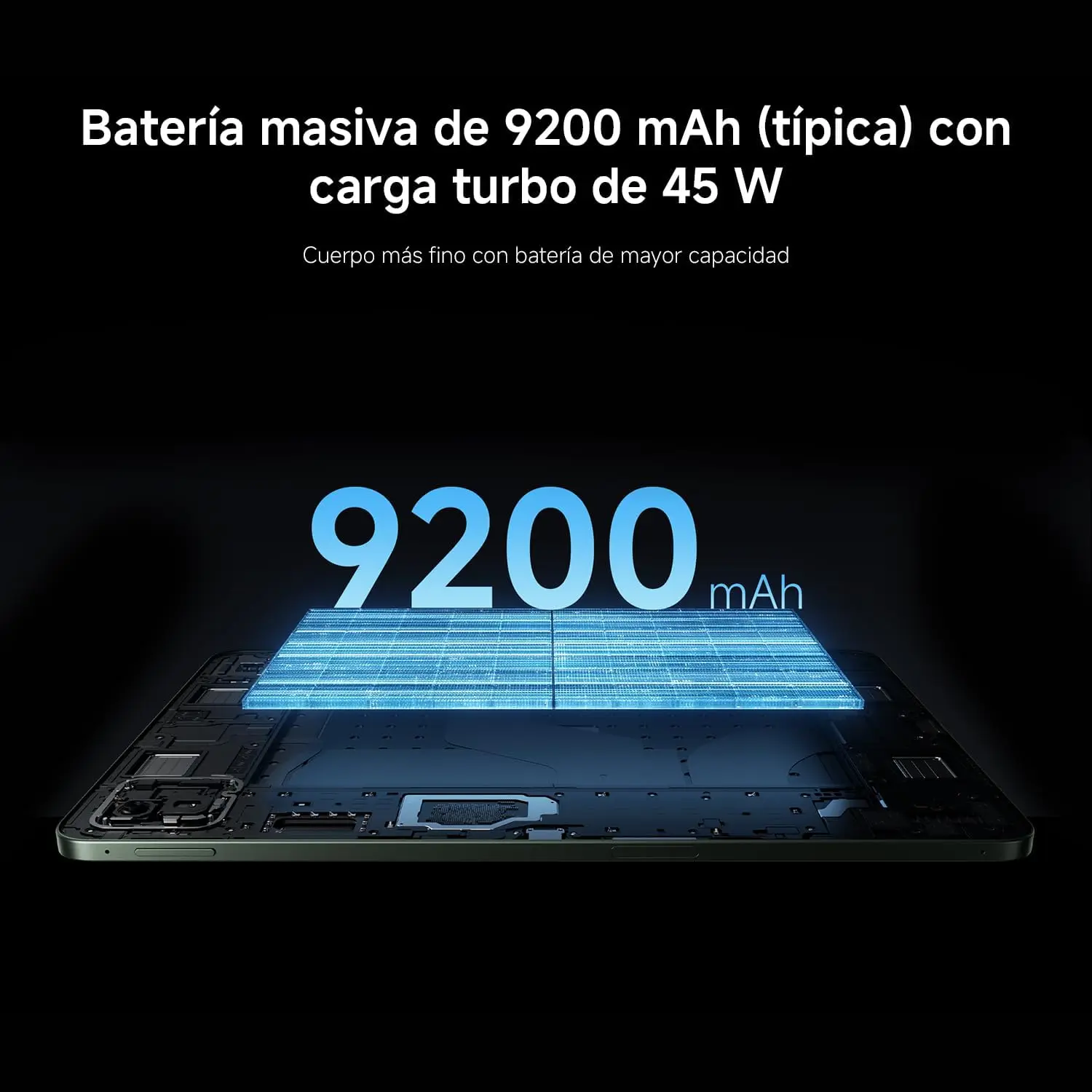 XIAOMI Pad 8 – Tablet de 11.2″ 3.2K (Snapdragon 8s Gen 4, 8GB de RAM, 128GB de ROM, WiFi 7, 1 año de garantía Extra, batería de 9200 mAh, Cargador no Incluido) (Versión ES) 4