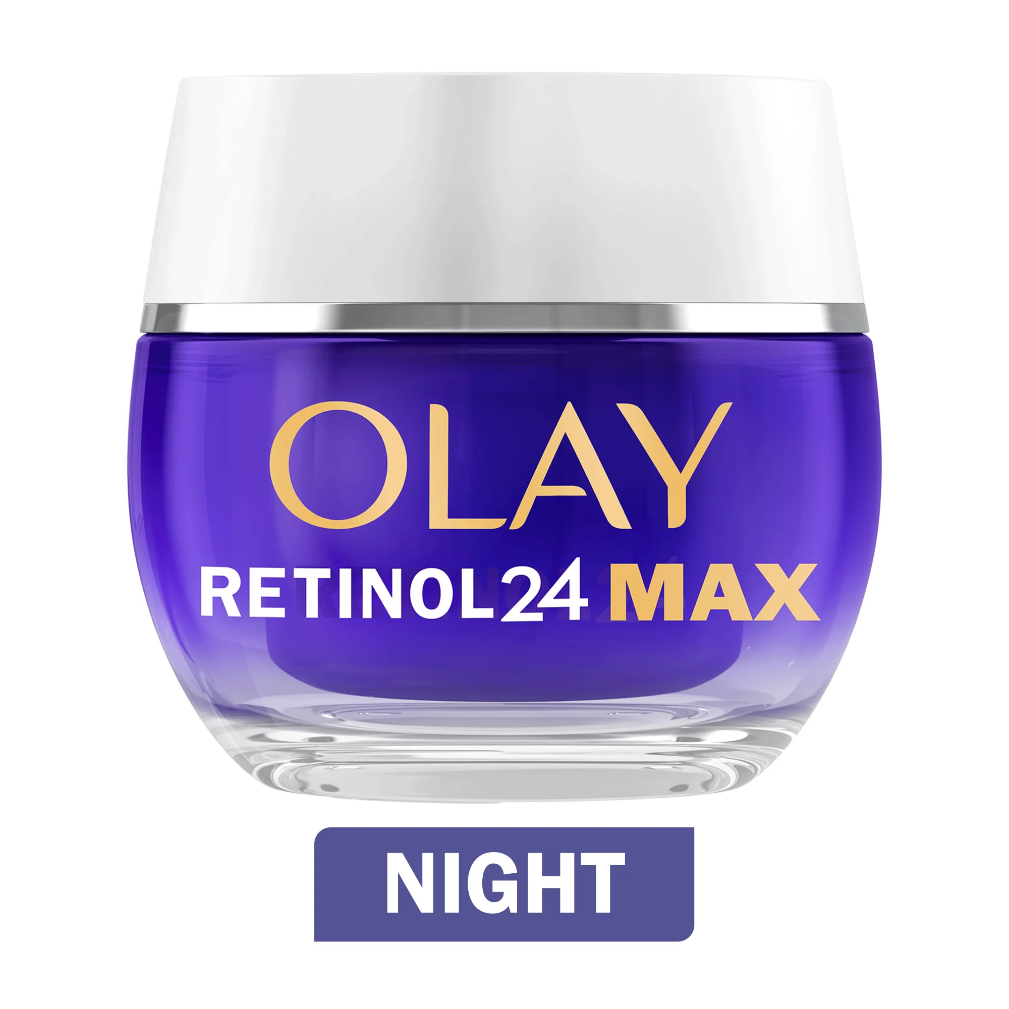 Olay Regenerist Retinol 24 MAX Night Moisturizer, with complex retinoid and niacinamide (vitamin B3), fragrance free, 50ml