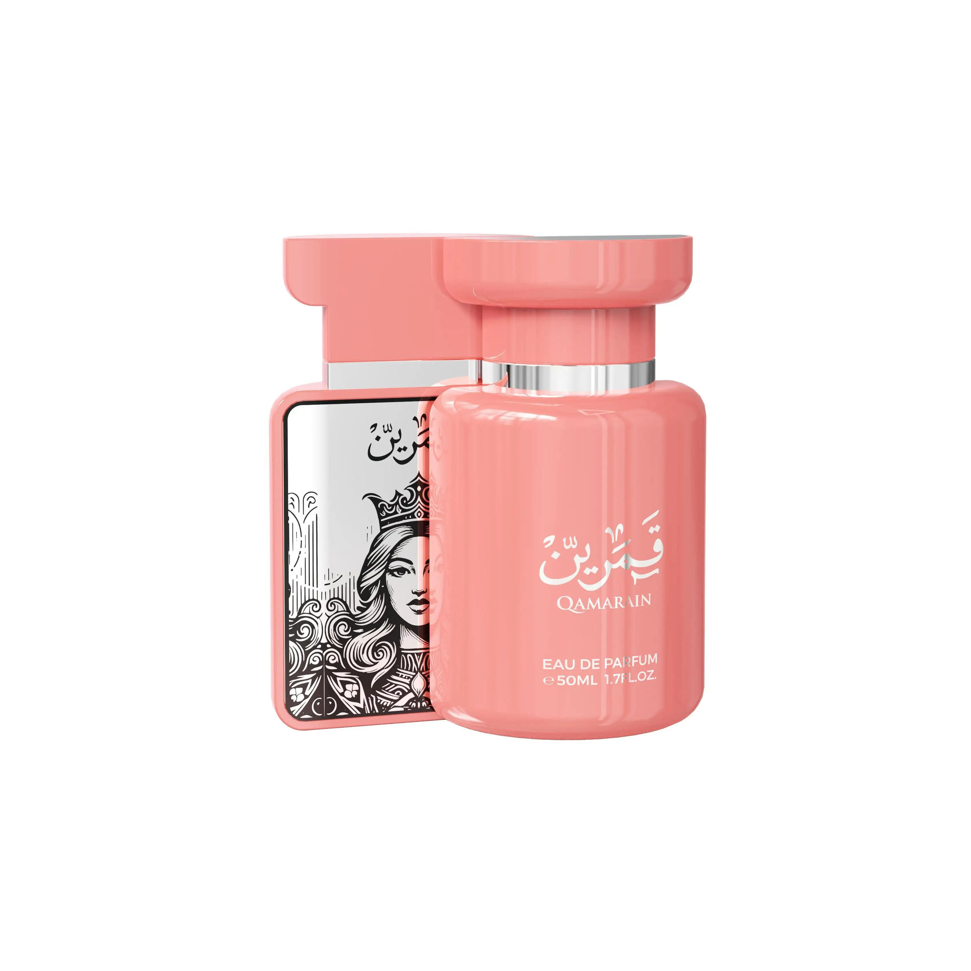 Qamarain For Her 100 ml Perfume Árabe Mujer – Fragancia Floral Dulce Elegante, Larga Duración, Aroma Femenino AMARAN