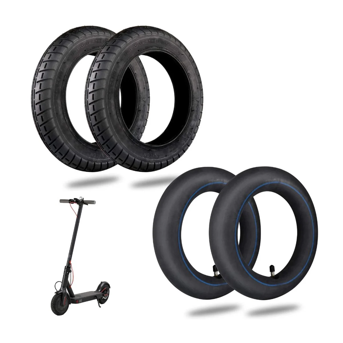 10" Tire Kit for Xiaomi Scooter - Emove, includes 2 tires and 2 inner tubes, compatible with Xiaomi M365/Pro/Pro2/1S/Essential, enhances performance and includes all installation hardware. #6