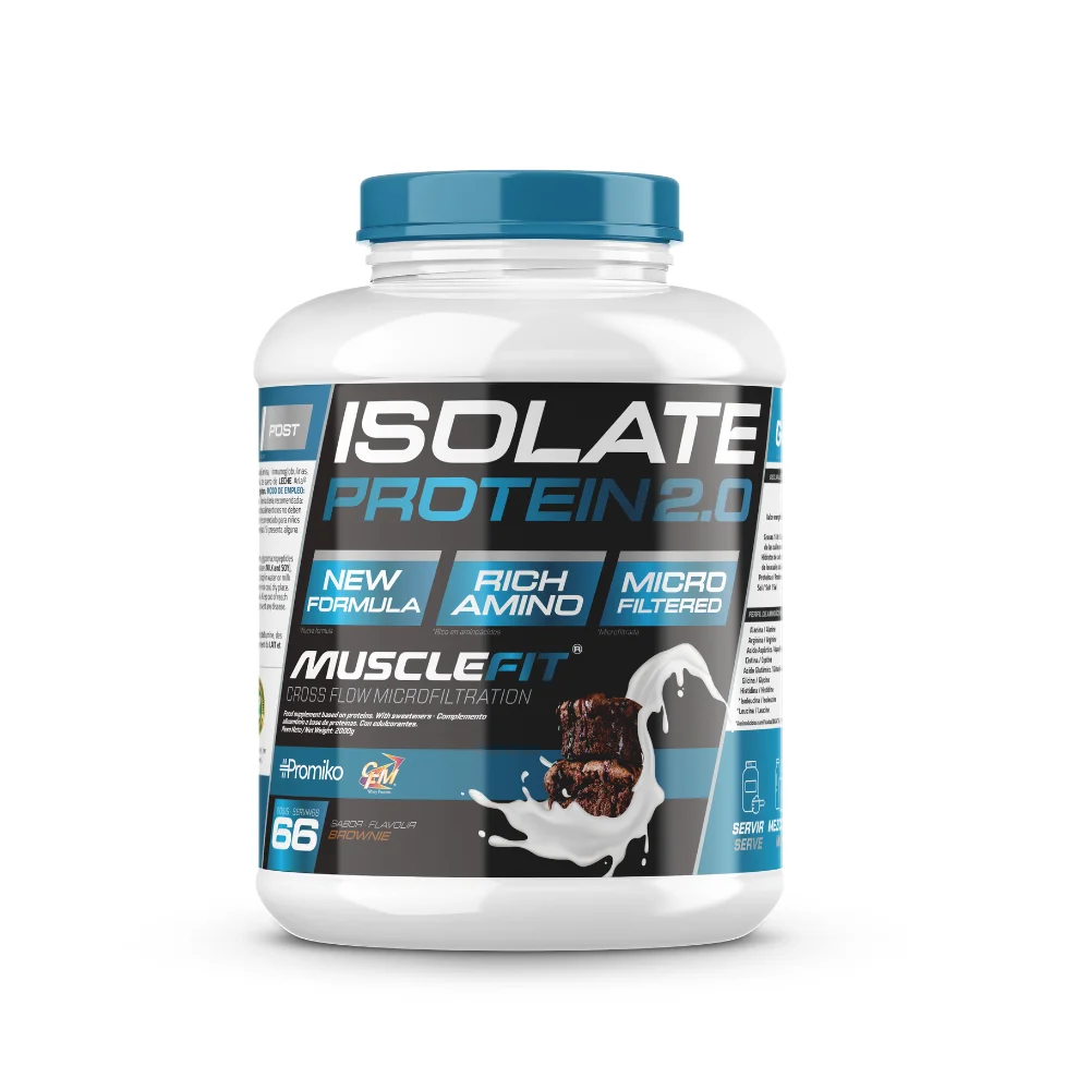 Isolate Protein CFM 2000g - MuscleFit  Proteína Isolada para