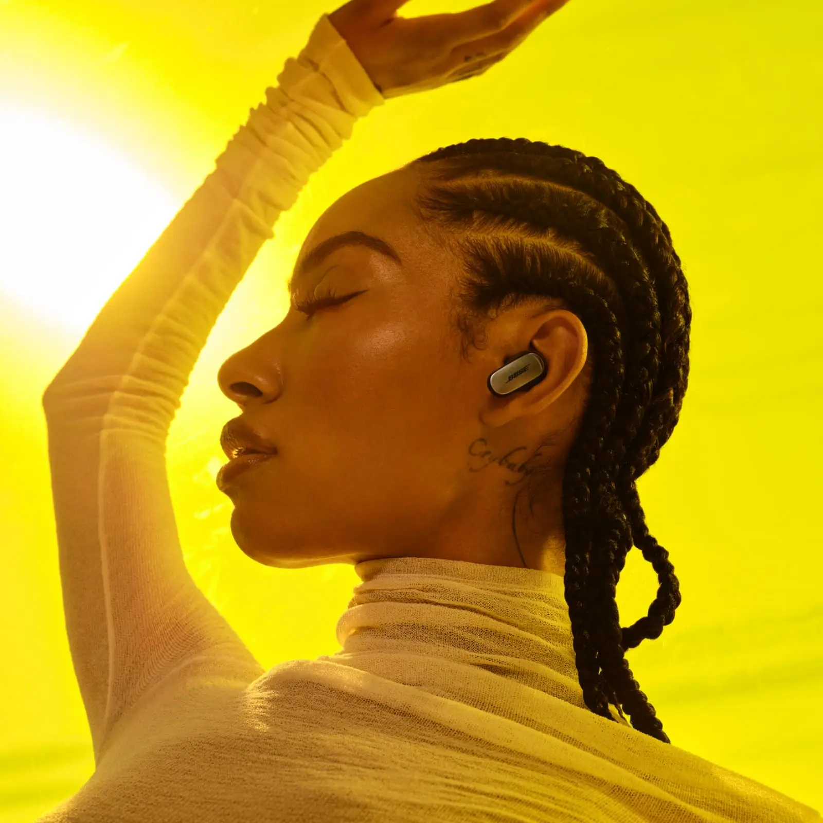 Bose quietcomfort ultra earbuds, wireless noise canceling headphones, bluetooth, spatial sound, long battery life, high-end headphones for sports #3