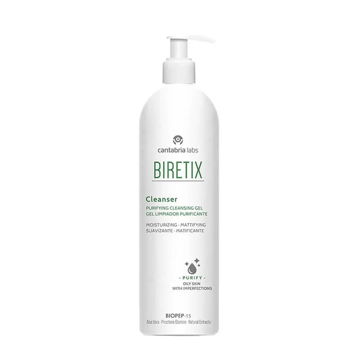 Biretix cleanser gel limpiador purificante 400 ml